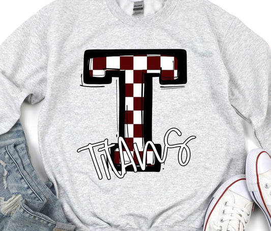 So Sporty Initial and Mascot {Custom}