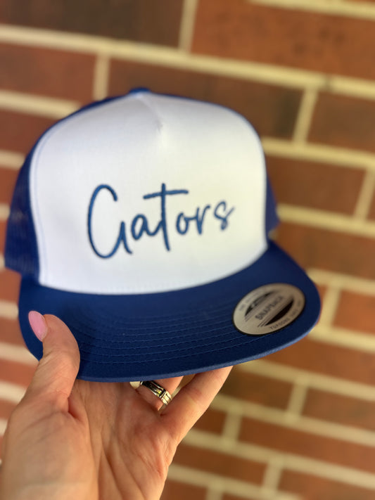 Mascot Trucker Hat {Script Font}